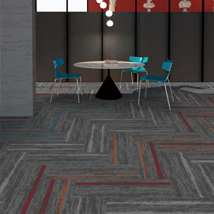 Dalles de moquette puzzle en PP écologiques, souples, résistantes aux taches et ignifuges pour chambre d'enfant, hôtel, chambre moderne, sol à pose active - Product Image 4