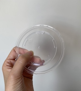 Couvre-gobelets jetables en plastique PP pour boissons, couvercles plats pour emballages de thé au lait et café à emporter - Product Image 6