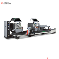 Scie de découpe de précision CNC intégrée pour fenêtres avec transmission à crémaillère importée et couvercle de protection automatique