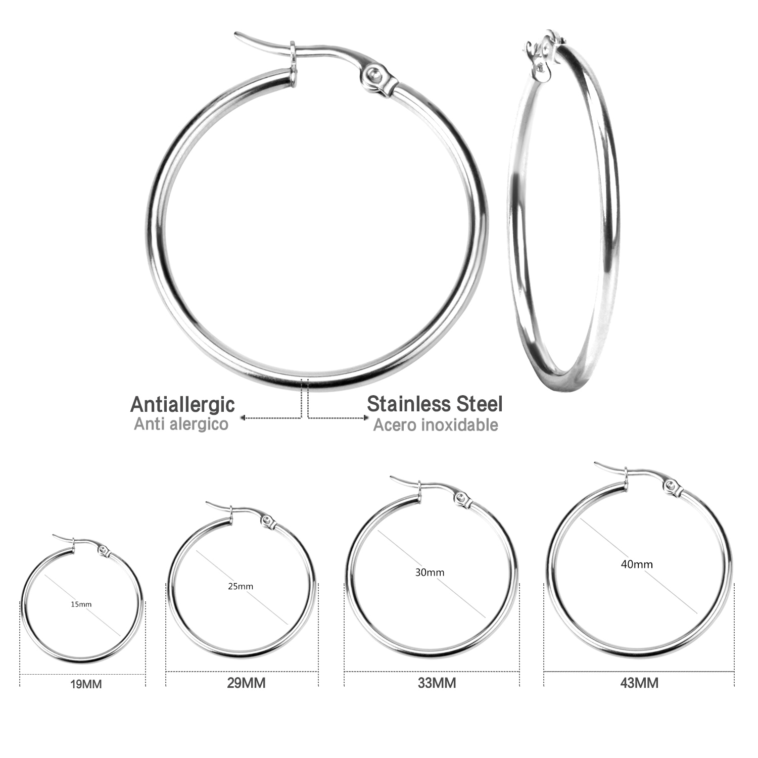 Argent EA304725S 25cm