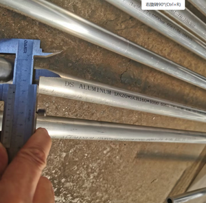 Tubes en aluminium sans <span class=keywords><strong>soudure</strong></span>, tirés à froid, 2 pouces, Sch40, 6061, 6063, 5083, 7075, finition usine, soudage et découpe, utilisation en construction navale - Product Image 4