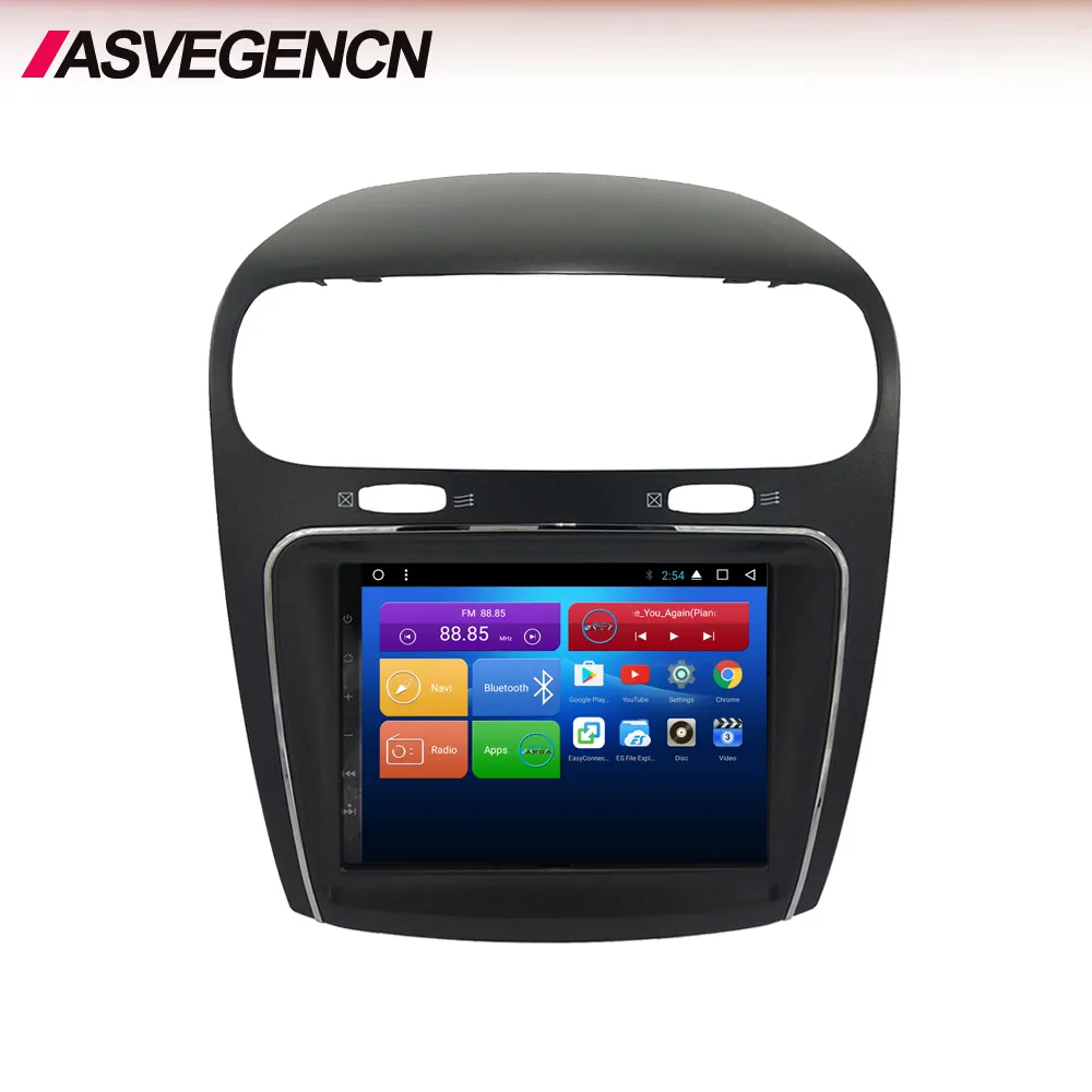 Wholesale Android 10.0 DSP Car GPS NavigationためDodge Journey/Fiat Freemont Car Stereo Multimedia Player Playstore Headunits