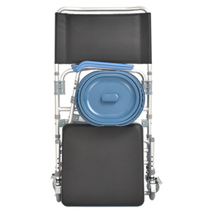 <b>Commode</b> Chair <b>Portable</b> Folding With Seat And Basin For Home Hospital Use - Product Image 3