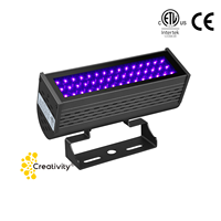 Lumière noire certifiée ETL AC100-277V 50W-150W 365-400nm IP65/IP20 pour mini-golf, laser game et aire de jeux