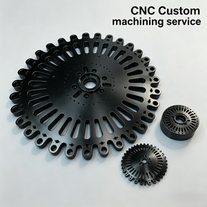 High Quality CNC Custom Factory Processing Propeller Accessories Stainless Steel Aluminum Alloy Marine Five-Blade Turbine Blades - Product Image 3