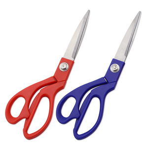Lu Ban's Work Tailor <b>Scissors</b> Stainless Steel Plastic Handle Bulk <b>Sewing</b> Cutting Fabric Garment Use - Product Image 1