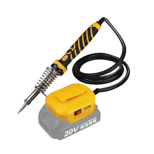 สถานีบัดกรีไร้สายสําหรับ M-akita 20V <span class=keywords><strong>Max</strong></span> Li-Ion แบตเตอรี่,จอแสดงผล LCD หัวแร้งชุดสถานีสําหรับ DIY,ซ่อมเครื่องใช้ไฟฟ้า - Product Image 1