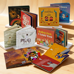Impresión de libros bíblicos para niños de tapa dura personalizada de fábrica al por mayor con libros emergentes a todo color - Product Image 1