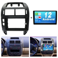 Pour VW Polo 2004-2011 voiture stéréo Radio Audio tableau de bord DVD CD Fascia plaque panneau cadre remplacement