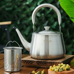 Premium Mirrored Finish 304 Stainless Steel Tea <strong>Kettle</strong> with Anti-Scald Handle Sample Available for Modern Kitchen - Product Image 3