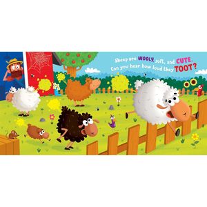 <span class=keywords><strong>Libro</strong></span> <span class=keywords><strong>de</strong></span> sonido interactivo para niños <span class=keywords><strong>de</strong></span> 6 botones con ruidos tontos y canciones, divertido aprendizaje musical <span class=keywords><strong>de</strong></span> granja para niños pequeños - Product Image 3