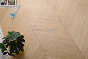 Parquet intérieur hongrois Point Design Parquet ingénierie Chevron Chêne Plancher En Bois Chene V Floor - Product Image 2