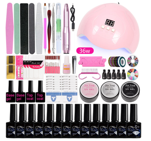 Vernis à ongles <span class=keywords><strong>Gel</strong></span> <span class=keywords><strong>UV</strong></span>, pratique et Portable, <span class=keywords><strong>complet</strong></span> <span class=keywords><strong>avec</strong></span> lampe <span class=keywords><strong>UV</strong></span>, séchage, <span class=keywords><strong>Kit</strong></span> d'outils de <span class=keywords><strong>Nail</strong></span> <span class=keywords><strong>art</strong></span>, vente en gros, pièces - Product Image 5