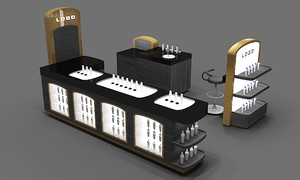 Dispositivi del Deposito Showroom di legno <span class=keywords><strong>Studio</strong></span> di Trucco Cosmetici di lusso Negozio di Mobili - Product Image 4