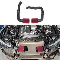 Pour 2015-2020 BMW S55 F80 M3 F82 M4 F87 M2C S55 3.0T V2 Kit d'admission d'air froid en aluminium à montage avant nouvel état
