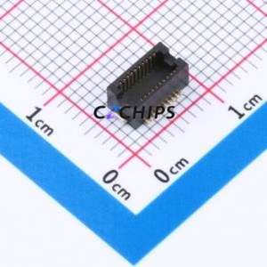 HC-PBB12NB(4.0)-20DP-0.5V-03 Board-to-Board & Backplane Connector SMD,P=0.5mm Connector 20P 0.5mm Slot Butt Joint Vertical Mount - Product Image 1