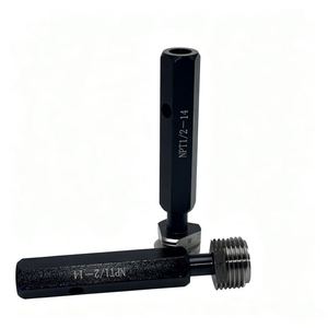 Produttore di calibri ad anello per filettature coniche NPT <span class=keywords><strong>americane</strong></span>, calibri ad anello per filettature Go e No-Go: NPT 1/16, 1/8, 1/4, 3/8, 1/2, 3/4, 1 - Product Image 2