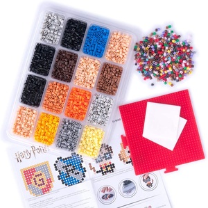 Cuentas Hama Perler de 5 mm, 100 unidades/bolsa, de plástico, educativas, para manualidades, coloridas, juguetes de fusión con agua para niños - Product Image 5