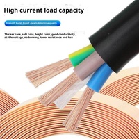 Cable RVV OFS con revestimiento, 2-20 AWG, resistente al desgaste, impermeable, estándar nacional, cable RVV con conductor de cobre sin oxígeno, cable de alimentación.