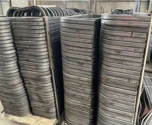 Tubo de metal de precisión personalizado CNC, doblado, laminado y servicio de soldadura, piezas de fabricación de chapa metálica, marco de curva de tubo de metal personalizado - Product Image 6