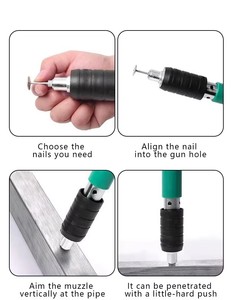 Kit de cloueuse à <span class=keywords><strong>poudre</strong></span> : Mini cloueuse de plafond à <span class=keywords><strong>poudre</strong></span>, silencieuse et facile à utiliser. Vente en gros. - Product Image 5