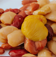 Merienda diaria Textura suave Aceite de almendra de castaña Sabor de frijol de miel Sabor salado Embalado de forma independiente en bolsa