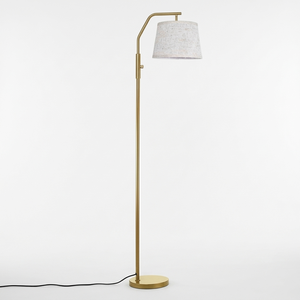 Adjustable Brass Floor Lamp <b>Plug</b> in Contemporary Floor Lamp Tall Floor Lamp Standing Floor Lamp <b>with</b> Floor Lamp Stand - Product Image 2
