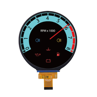Écran LCD rond de 4 pouces, résolution 720*720, écran IPS circulaire, interface MIPI, pilote JD9695DA, module LCD TFT avec carte H-DMI