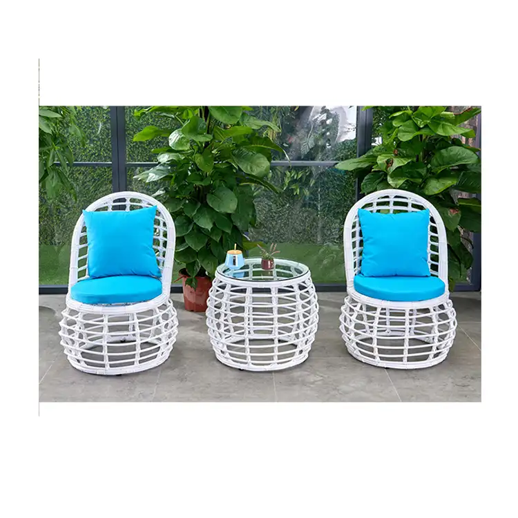 Tavolo Da Bistrot Sedia Bistrotisch Garten Mit Stuhl Outdoor Furniture Rattan Wicker White Bistro Tale And Chair Bistro Sets