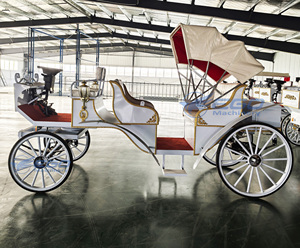 Carruajes Turísticos Victoria a Precio de Fábrica, Transporte Especial Eléctrico para Bodas, Carruajes Turísticos en Venta - Product Image 5