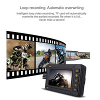 Caméra de tableau de bord double objectif 3 pouces 1080P HD pour moto, enregistreur de conduite, boîte noire, WiFi, GPS, garantie 1 an, vente en gros directe usine