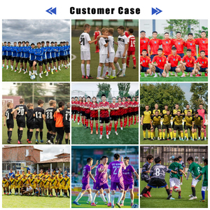 Jersey Sepak Bola Unisex Cetak Sesuai Pesanan, Menyerap Keringat, Cepat Kering, Bernapas, Elastis, 100% Poliester, Cocok untuk Musim Panas - Product Image 5
