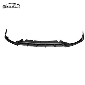 X253 GLC63 fibre de carbone TOPCAR Style lèvre avant lèvre de pare-chocs avant pour <span class=keywords><strong>Mercedes</strong></span> benz X253 GLC63 S <span class=keywords><strong>AMG</strong></span> 2020-2022 - Product Image 3