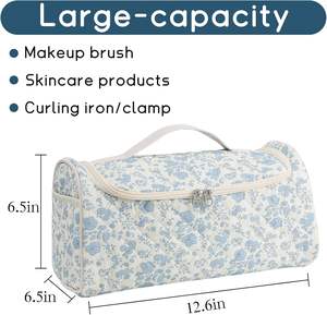 2026 New Dustproof Quilted Cotton Hair Tools <b>Travel</b> Case Portable Organizer With Hook For Curler <b>Iron</b> Accessories - Product Image 3