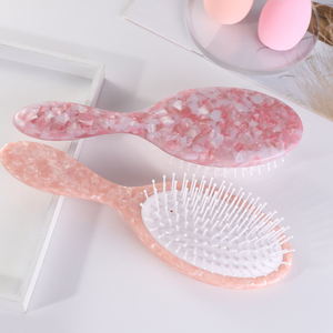 Cepillo de Pelo Creativo de Acetato, Estilo Coreano, Colorido, Antiestático, para Masaje y Peinado, para Mujeres - Product Image 4