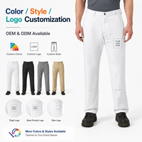 Pantalon de travail à jambe droite, multi-poches, antibactérien, en fibre de polyester, quatre couleurs unies neutres, pour le personnel d'usine et d'atelier