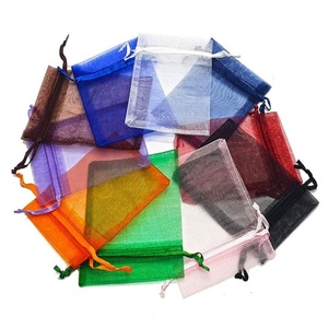 Sacs <span class=keywords><strong>en</strong></span> organza de 7x9 cm (2,75 x 3,54 pouces) avec cordon de serrage, pochettes de présentation pour bijoux, sacs cadeaux pour mariage, emballage de cosmétiques, sacs cadeaux <span class=keywords><strong>en</strong></span> <span class=keywords><strong>tulle</strong></span> - Product Image 5