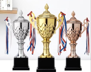 Trofeo de fútbol deporte metal gran <span class=keywords><strong>copa</strong></span> de trofeo de fútbol mundial - Product Image 2