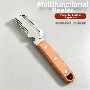 Pelador <span class=keywords><strong>de</strong></span> verduras 3 en 1 <span class=keywords><strong>de</strong></span> acero inoxidable con mango <span class=keywords><strong>de</strong></span> madera, abridor <span class=keywords><strong>de</strong></span> botellas, cortador <span class=keywords><strong>de</strong></span> verduras, rebanador <span class=keywords><strong>de</strong></span> cebolla - Product Image 1