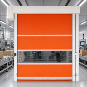Puerta Rápida Industrial de PVC a Medida, Automática, para Fábrica, Taller y Sala Blanca - Product Image 1