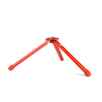 Özel ucuz harici iplik 1/4 "vida Mini Tripod, masa masaüstü standı hafif kamera tripodu/telefon/webcam/halka ışık