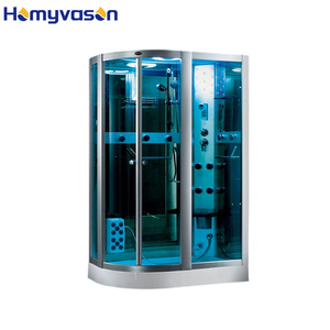 Livraison rapide Meilleure qualité Home Curve Nouvelle arrivée Meilleur <span class=keywords><strong>prix</strong></span> Sauna Hammam 2 personnes Bain de vapeur humide - Product Image 2