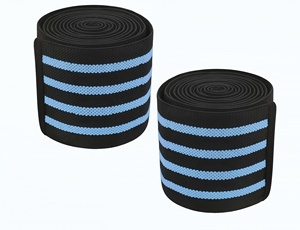 Bandes et enveloppes de soutien élastiques et respirantes pour poignets, en fil de charbon de bambou résistant à l'usure, pour la gym et le fitness, manchon de compression - Product Image 1