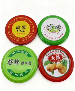 Jinyang đa đặc điểm kỹ thuật cấp thực phẩm chống rò rỉ trẻ em Twist Off nắp có nắp đậy cho lọ thủy tinh đóng hộp và chai - Product Image 5