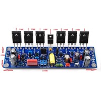 Amplificateur L150W, 6 pièces par canal, carte de circuit finie avec transistors à effet de champ MOSFET 200W