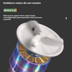 Mini <span class=keywords><strong>machine</strong></span> à <span class=keywords><strong>laver</strong></span> semi-automatique pour sous-vêtements chaussettes conception pliable pour petits espaces pour RV maison plastique transfrontalier - Product Image 4