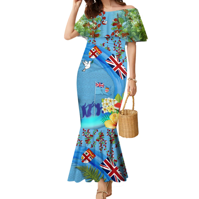 Fijian Long Muumuu Dress Patterns 2025