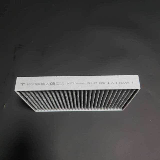 For Tesla 2016-2020 Models Original Cabin Air Filter (Internal) OEM 1072736-00-B Activated Carbon HEPA