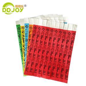 त्योहार एहसान इवेंट एंड पार्टी मद प्रकार कस्टम लोगो मुद्रण योग्य सस्ते Tyvek Wristbands - Product Image 6