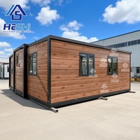 Maison préfabriquée pliable sur mesure de 20 pieds et 40 pieds, conteneur extensible, maison préfabriquée, expédition, maison, 2, 4, 5 chambres, construction, immobilier